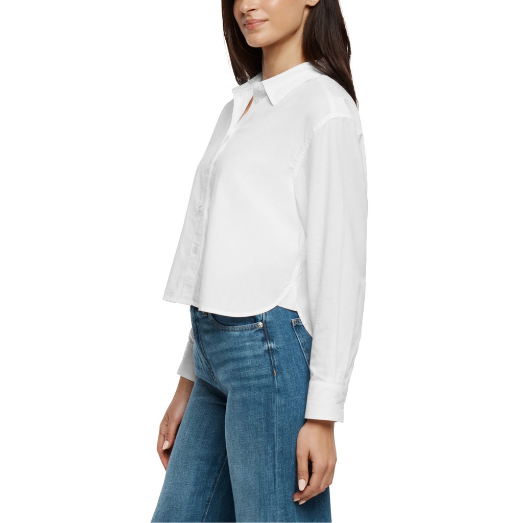 Gap Women's Cropped Poplin Top