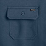 Hurley Men's Long Sleeve Pique Button Up Shirt