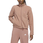 adidas Women's Fleece Full Zip Sherpa Jacket