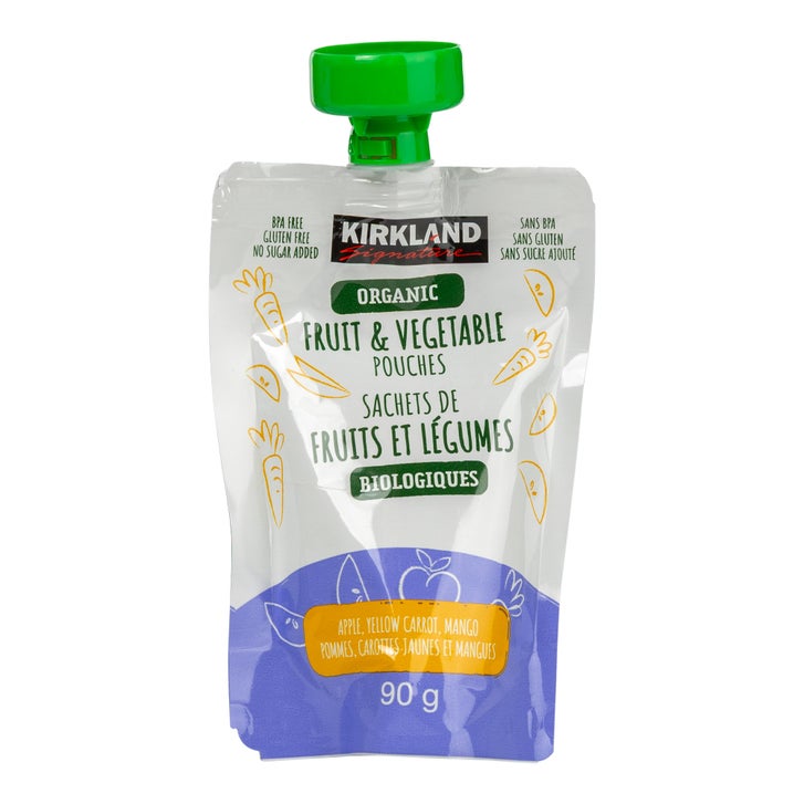 Kirkland Signature Organic Fruit and Vegetable Snack, 24 × 90 g