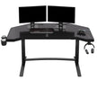 Tresanti Hyperion 120.1 cm (47.3 in.) Adjustable Height Desk with LED Lighting