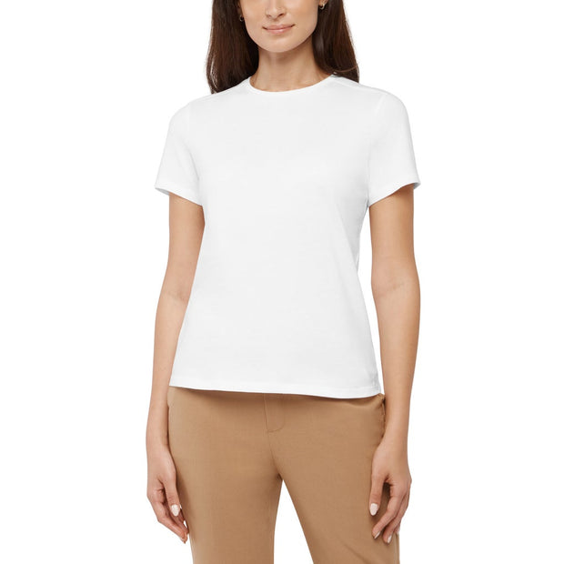 Banana Republic Women's Supima Cotton Jersey Tee - White