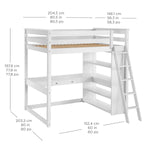 Bayside Furnishings Brooks Loft Bed