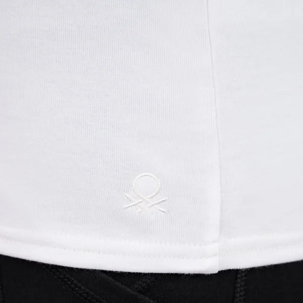 United Colors of Benetton Women’s Long Sleeve Supima Cotton Tee