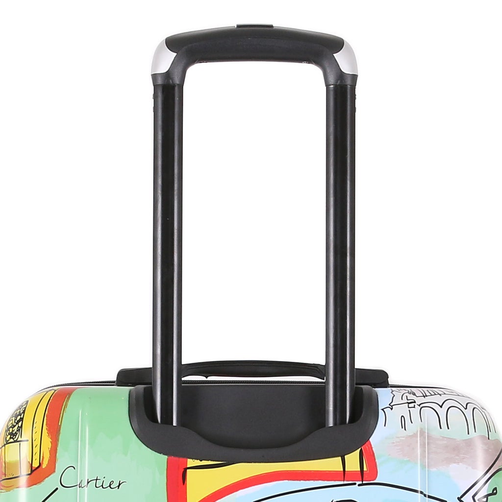 Tucci - Art Print 3-piece Hardside Expandable Spinner Luggage Set