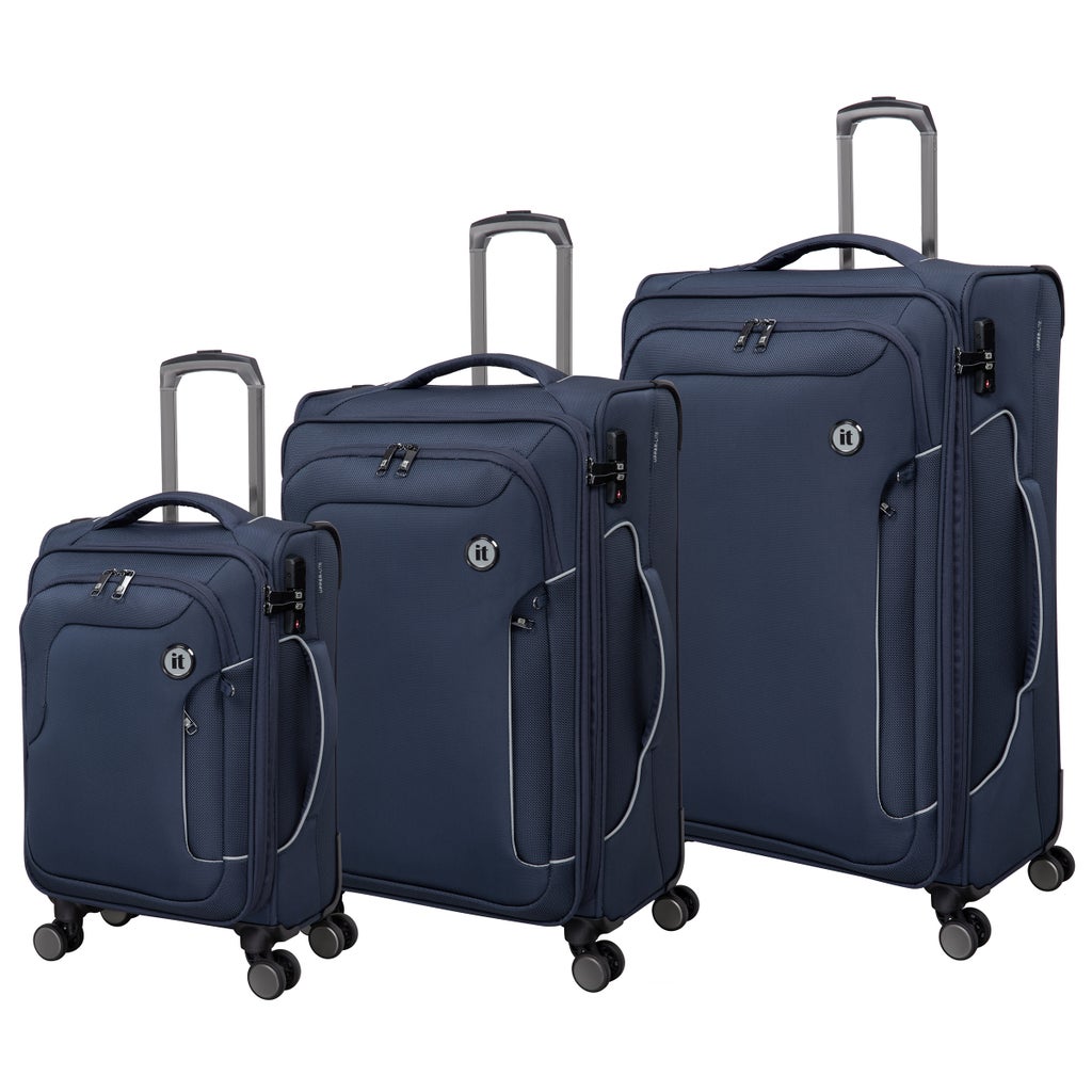 It Luggage Teleported 3-Piece Softside Luggage Set