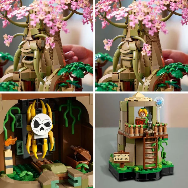 LEGO The Legend of Zelda Great Deku Tree 2-in-1 Building Set with Bonus LEGO Harry Potter Hogwarts Castle: Flying Lessons