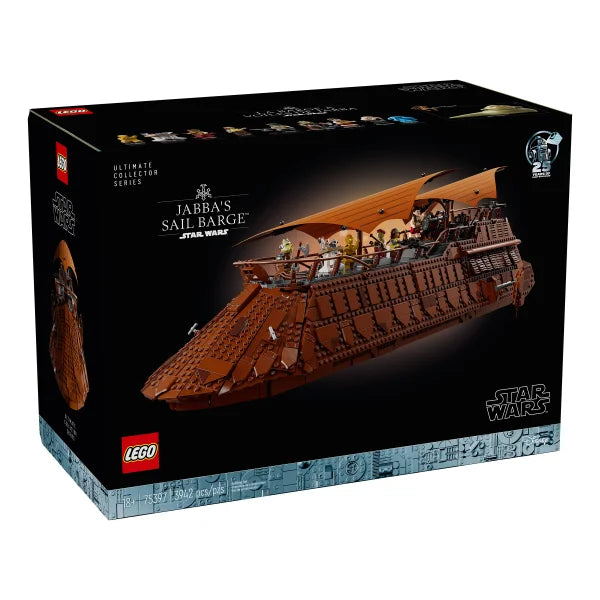 LEGO Star Wars: Return of the Jedi Jabba's Sail Barge Building Set with Bonus LEGO Star Wars C-3PO Buildable Droid Figure