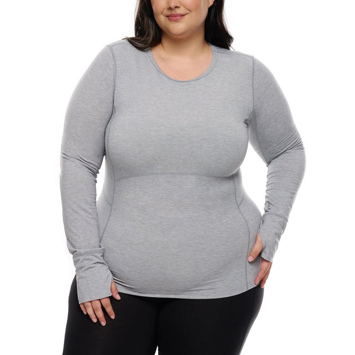 Lolë Women’s Merino-Blend Baselayer Top - Grey