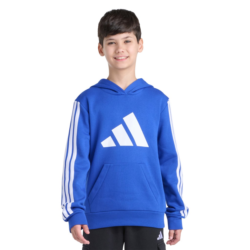 adidas Boys Hoodie - Blue