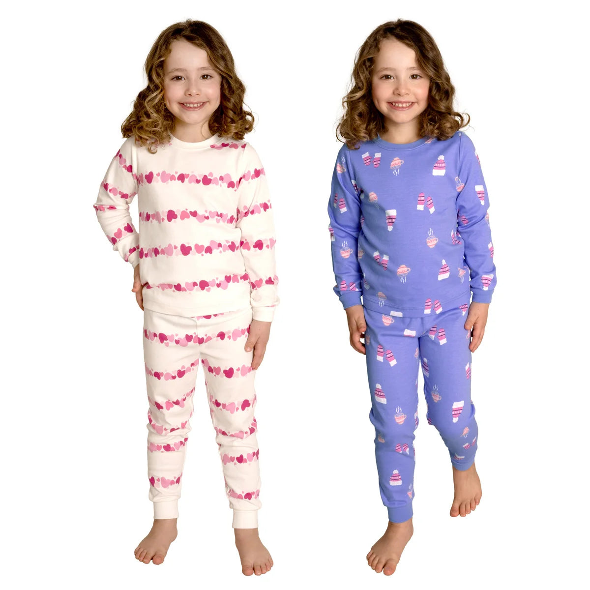 Pekkle Kids Organic Cotton Pajamas, 2-pack