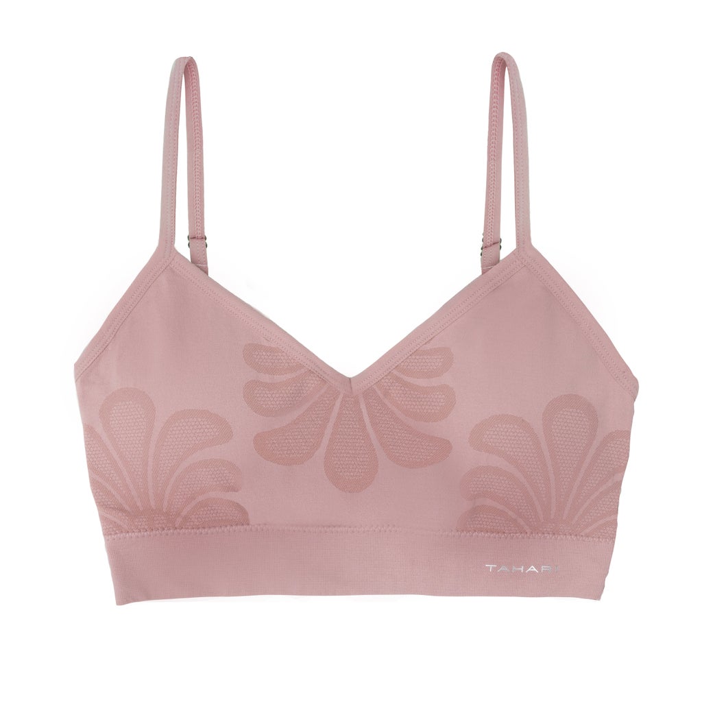 Tahari Women's Seamless Jaquard Bra, 3-pack