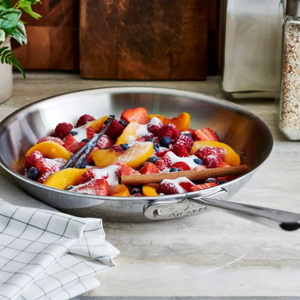 All-Clad D3 Stainless Steel 3-ply Skillet Set, 2-pieces