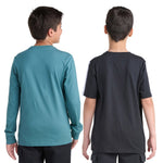 adidas Boys Long Sleeve and Short Sleeve Set