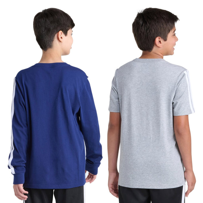 adidas Boys Long Sleeve and Short Sleeve Set