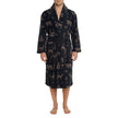 Weatherproof Men's Plush Robe - Black