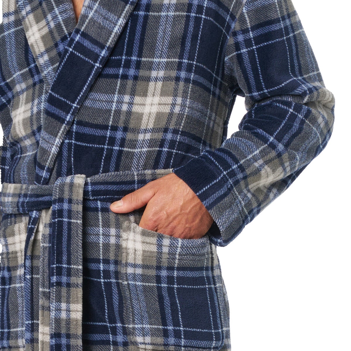 Weatherproof Men's Plush Robe