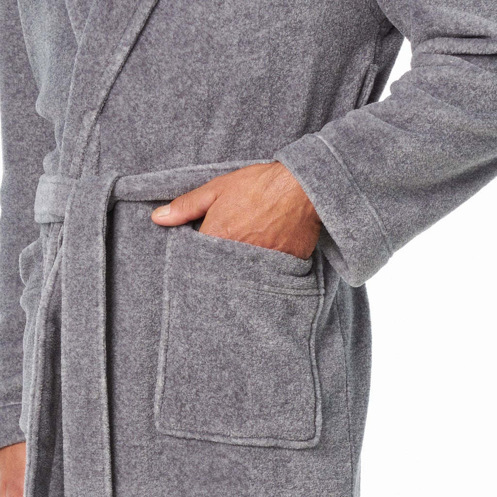 Weatherproof Men's Plush Robe