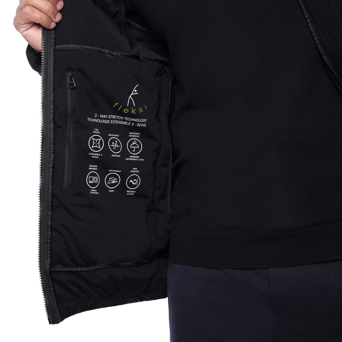 Etage Denmark Men's Super Stretch Winter Coat