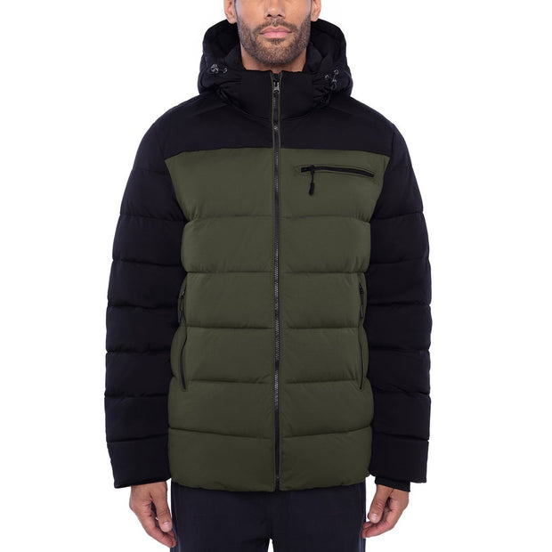Etage Denmark Men's Super Stretch Winter Coat - Green