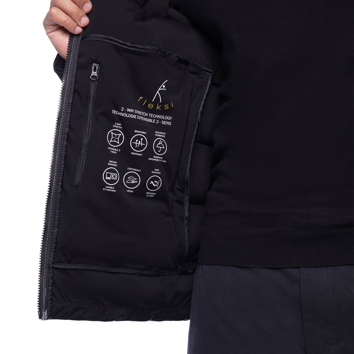 Etage Denmark Men's Super Stretch Winter Coat
