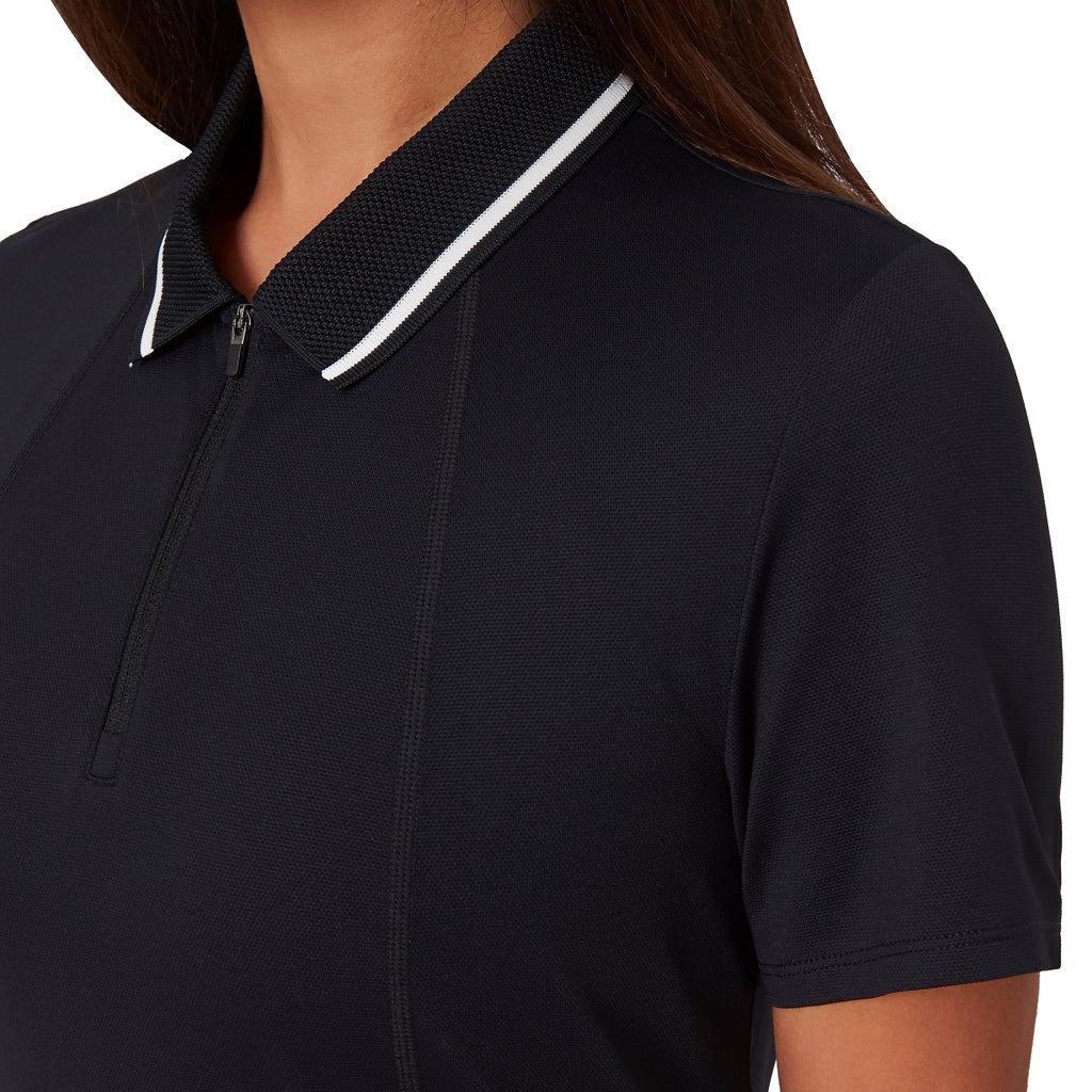 Mondetta Women’s Pique Mesh Short Sleeve Polo