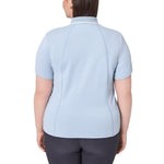Mondetta Women’s Pique Mesh Short Sleeve Polo
