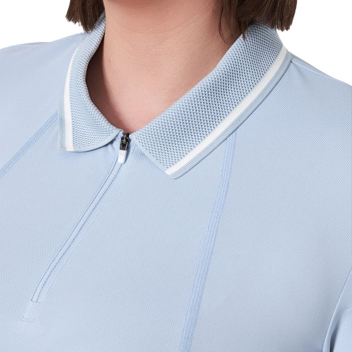 Mondetta Women’s Pique Mesh Short Sleeve Polo
