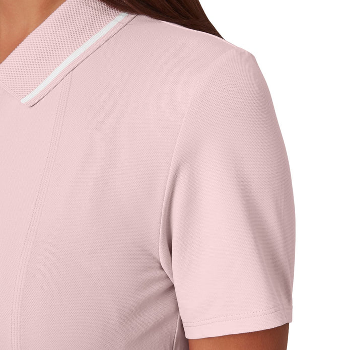 Mondetta Women’s Pique Mesh Short Sleeve Polo