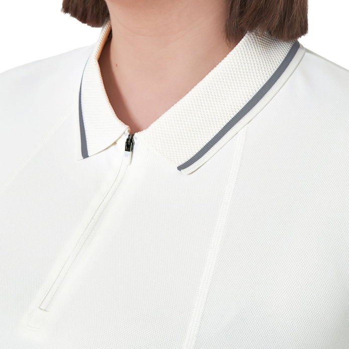 Mondetta Women’s Pique Mesh Short Sleeve Polo