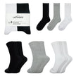 LAZYPANTS Women’s Premium Cotton Socks, 6-pairs