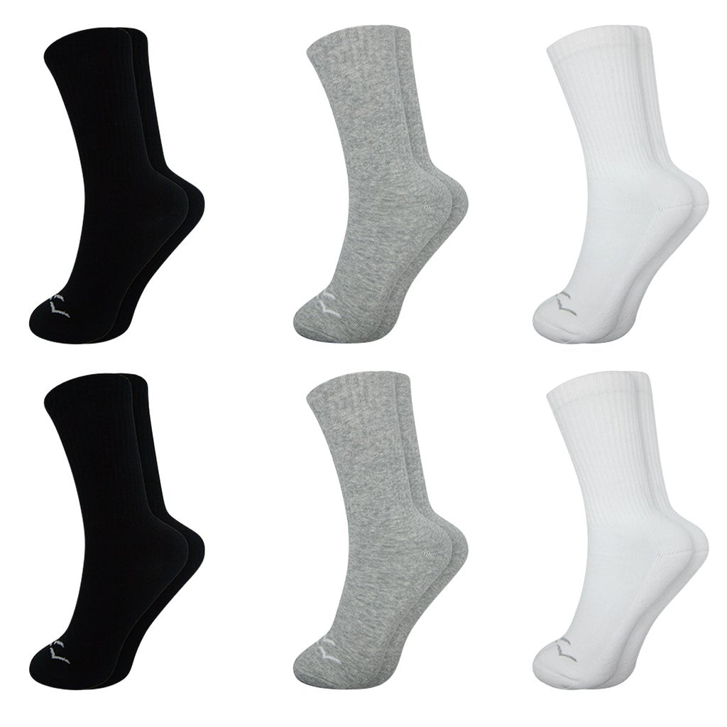 LAZYPANTS Women’s Premium Cotton Socks, 6-pairs