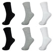 LAZYPANTS Women’s Premium Cotton Socks, 6-pairs