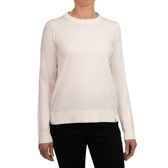 United Colors of Benetton Women’s Crewneck Sweater - White