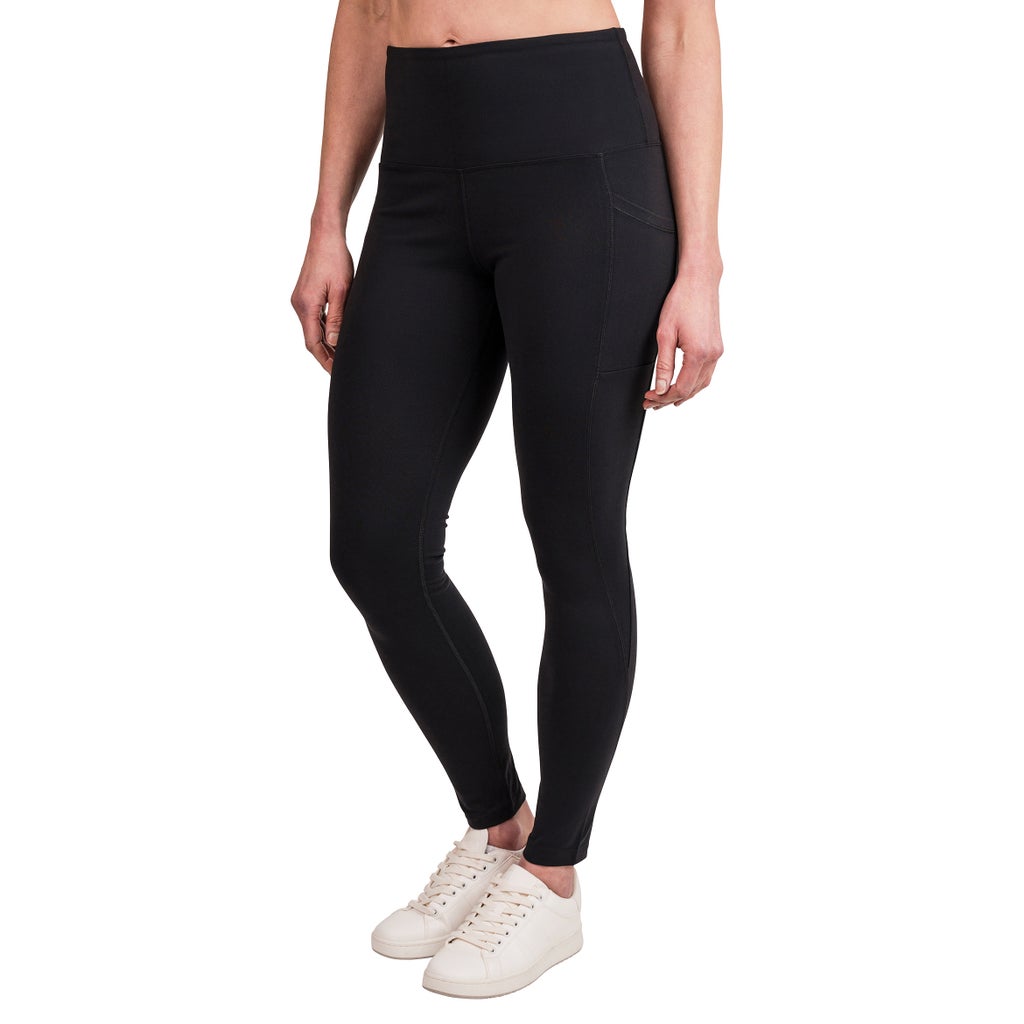 Tuff Athletics Women's Leggings with Pockets - Black