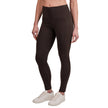 Tuff Athletics Women's Leggings with Pockets - Brown