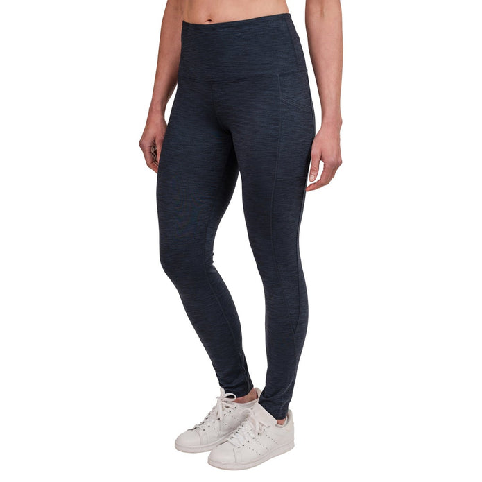 Tuff Athletics Women's Leggings with Pockets - Dark Blue
