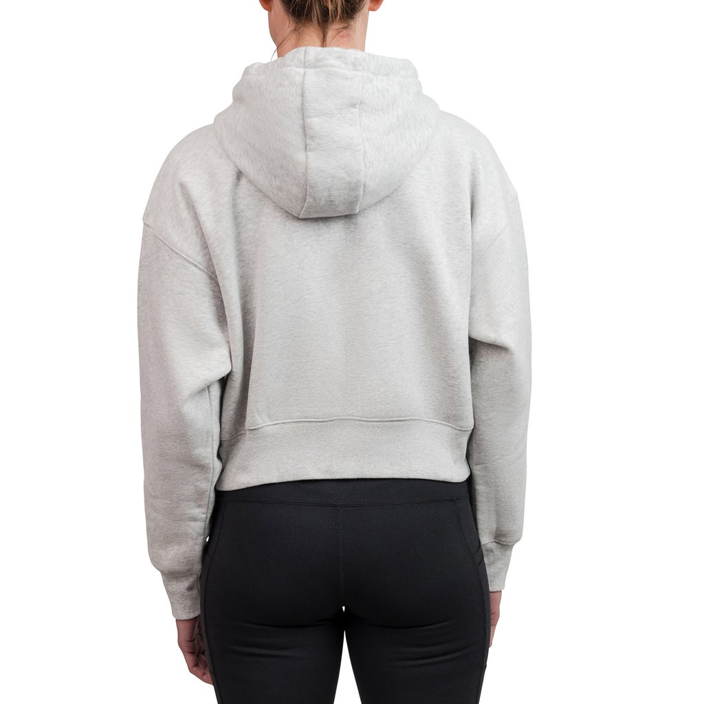 Tuff Athletics Women’s Cotton Fleece Cropped Full Zip