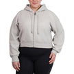 Tuff Athletics Women’s Cotton Fleece Cropped Full Zip