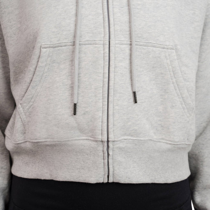 Tuff Athletics Women’s Cotton Fleece Cropped Full Zip