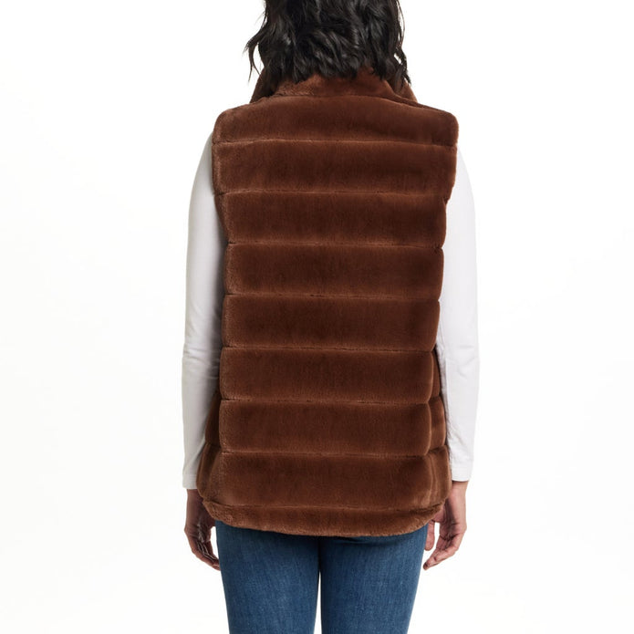 Weatherproof Women's Faux Fur Vest