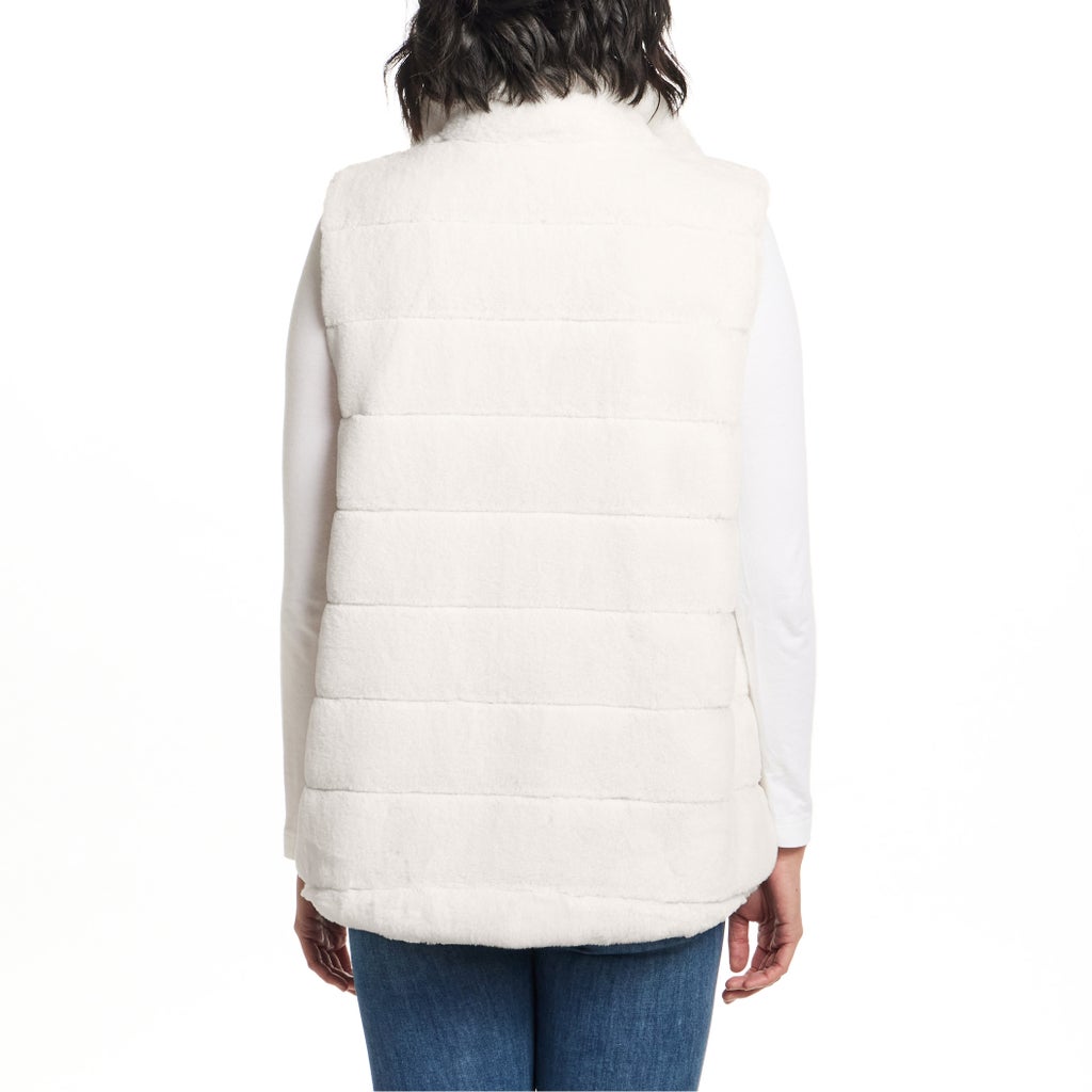 Weatherproof Women's Faux Fur Vest