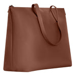 Champs Onyx Collection Leather Business Tote, 24 L