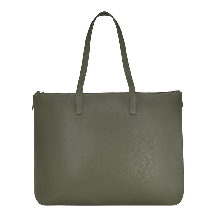Champs Onyx Collection Leather Business Tote, 24 L