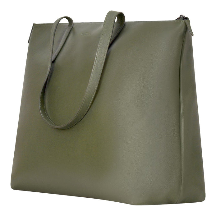 Champs Onyx Collection Leather Business Tote, 24 L
