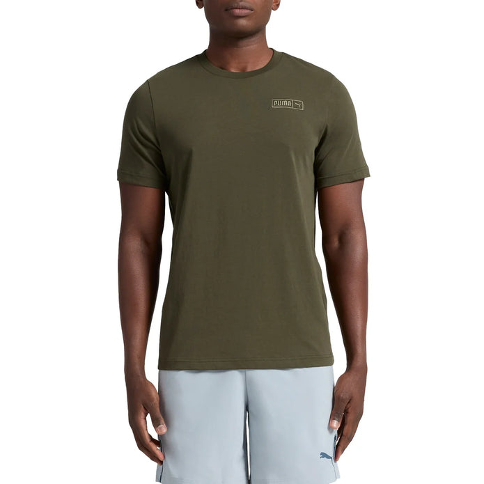 Puma Men's Short Sleeve Graphic Logo T-Shirt