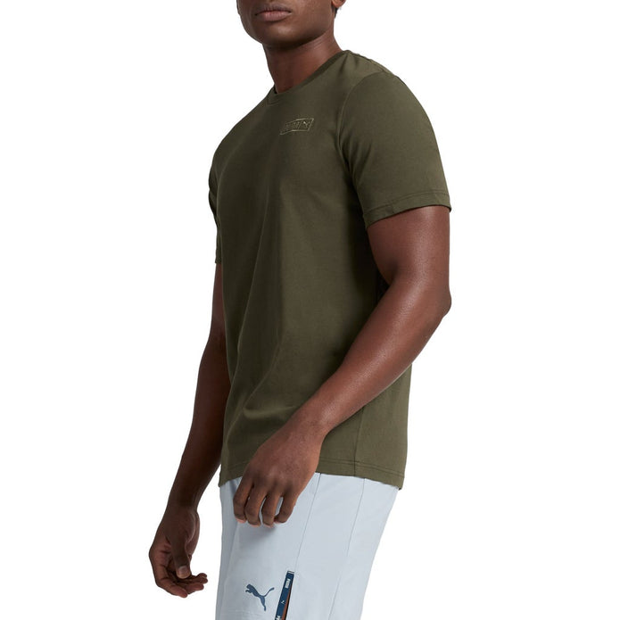 Puma Men's Short Sleeve Graphic Logo T-Shirt