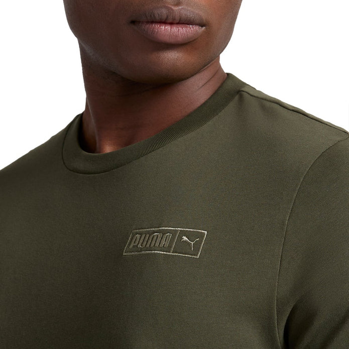 Puma Men's Short Sleeve Graphic Logo T-Shirt