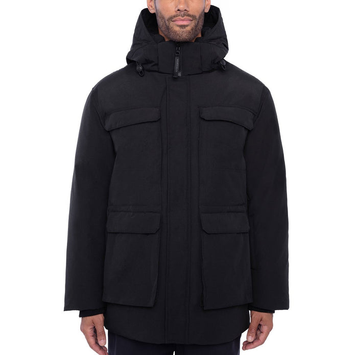 Borealis Arctic Expedition Men's Down Winter Parka - Black