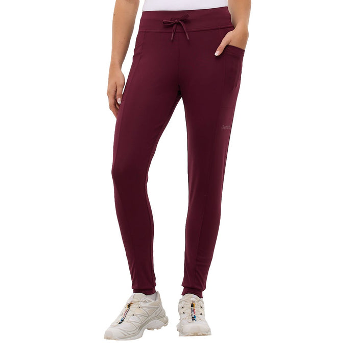 Bench. Women's Active Jogger - Dark Red